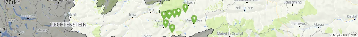 Kartenansicht für Apotheken-Notdienste in der Nähe von Gries am Brenner (Innsbruck  (Land), Tirol)